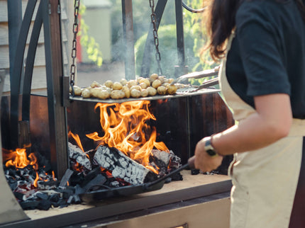 Fire Cage Single Grill and Smoker