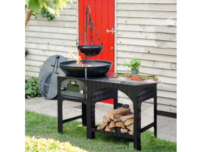 Wood Fired Outdoor Kitchen Unit