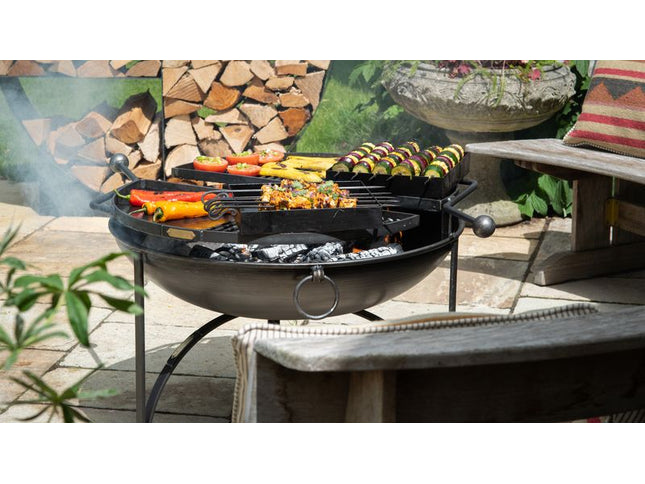 Classic Fire Pit with Cooking Swing Arms