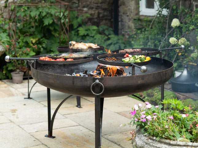 Classic Fire Pit with Cooking Swing Arms