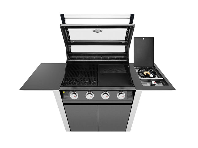 Beefeater 1600 Series Gas BBQ & Side Burner -Trolley