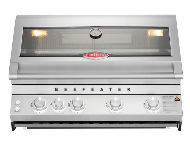 BeefEater 7000 Series 4 Burner Gas BBQ -Built In