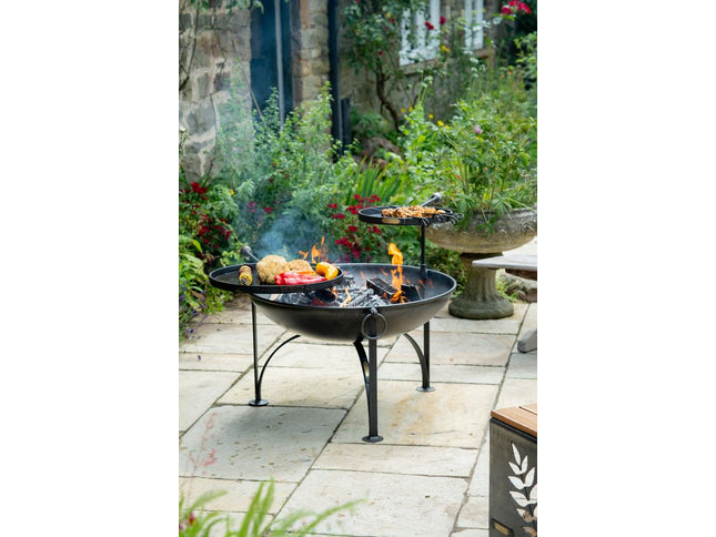 Classic Fire Pit with Cooking Swing Arms