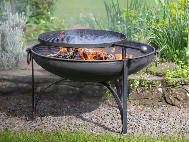 Classic Fire Pit with Cooking Swing Arms