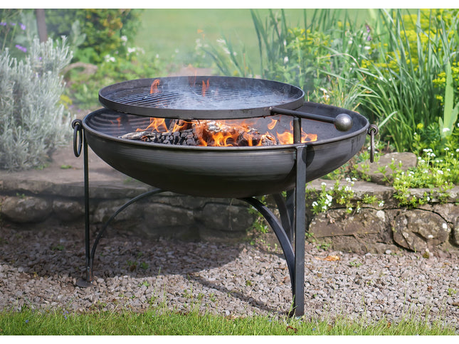 Classic Fire Pit with Cooking Swing Arms